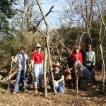 brac3 BRAC Trail Maintenance, February - Photos by Manuelita Ureta - Playing in the Woods