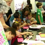 jrNat10_crafts Image of visiting doing insect crafts