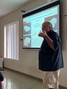 Instructor and Slide Show