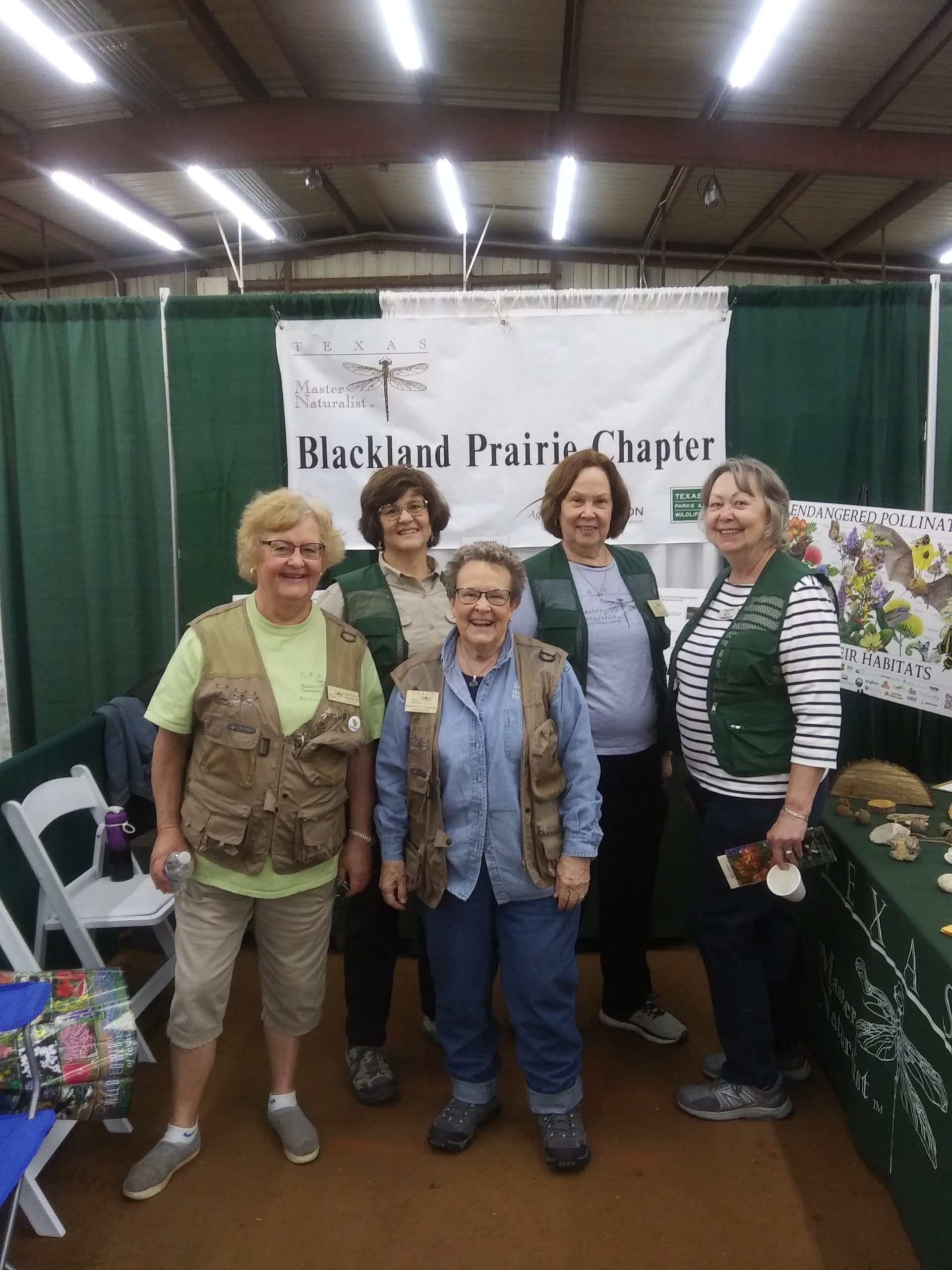 Members at Outreach Booth