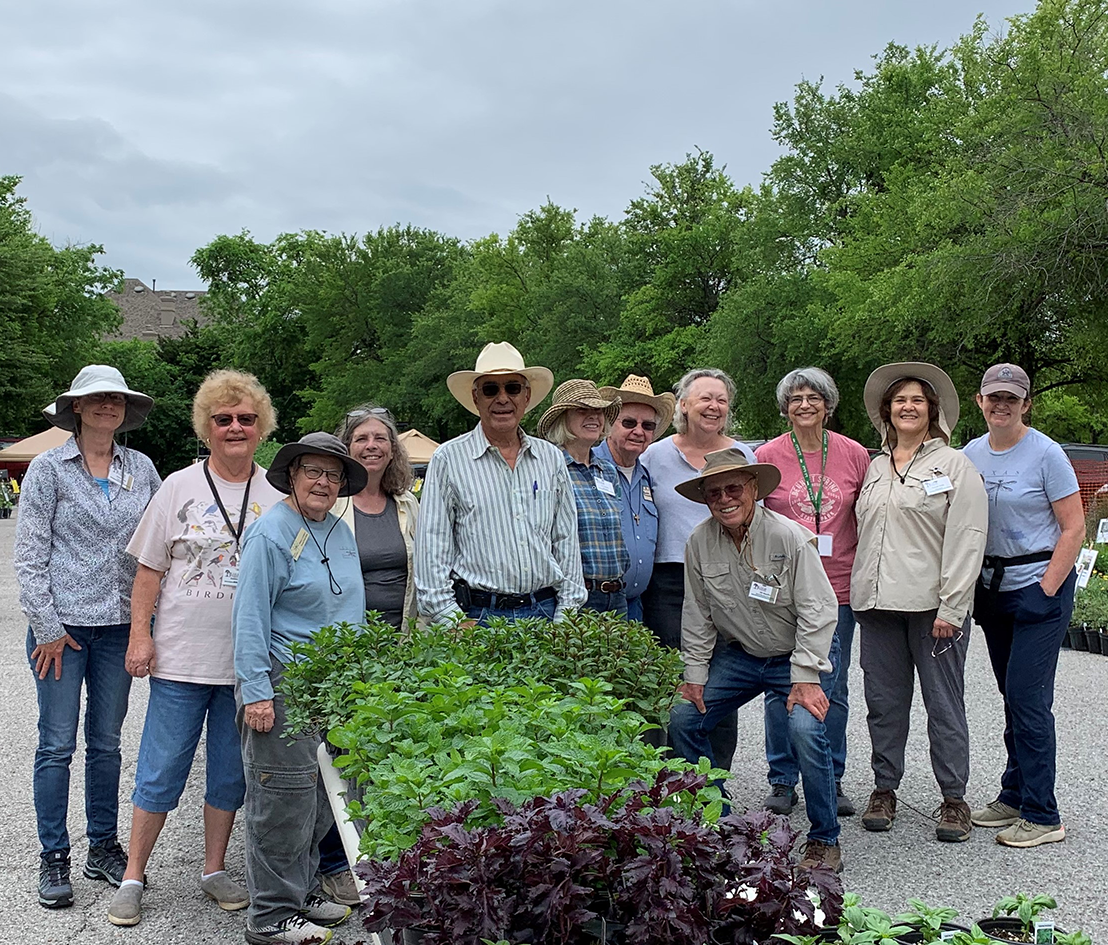 Group of Volunteers from the Heard Plant Sale