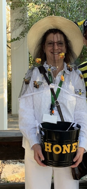 Jackie Black in her Pollinator Costume