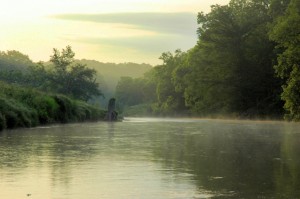 Lampasas River Morning Mist