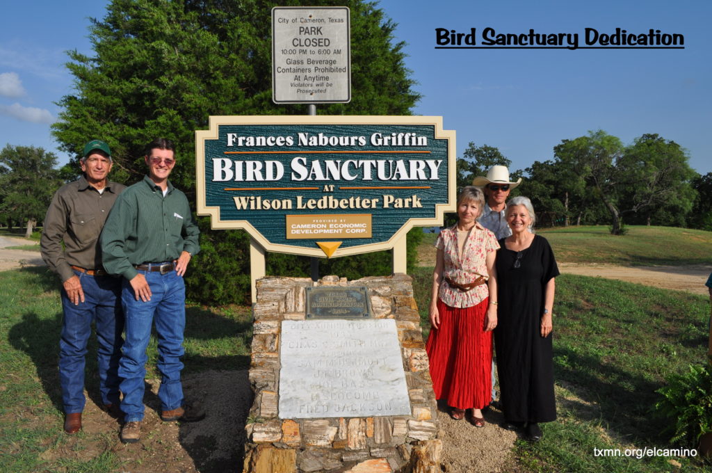 Bird Sanctuary Dedication