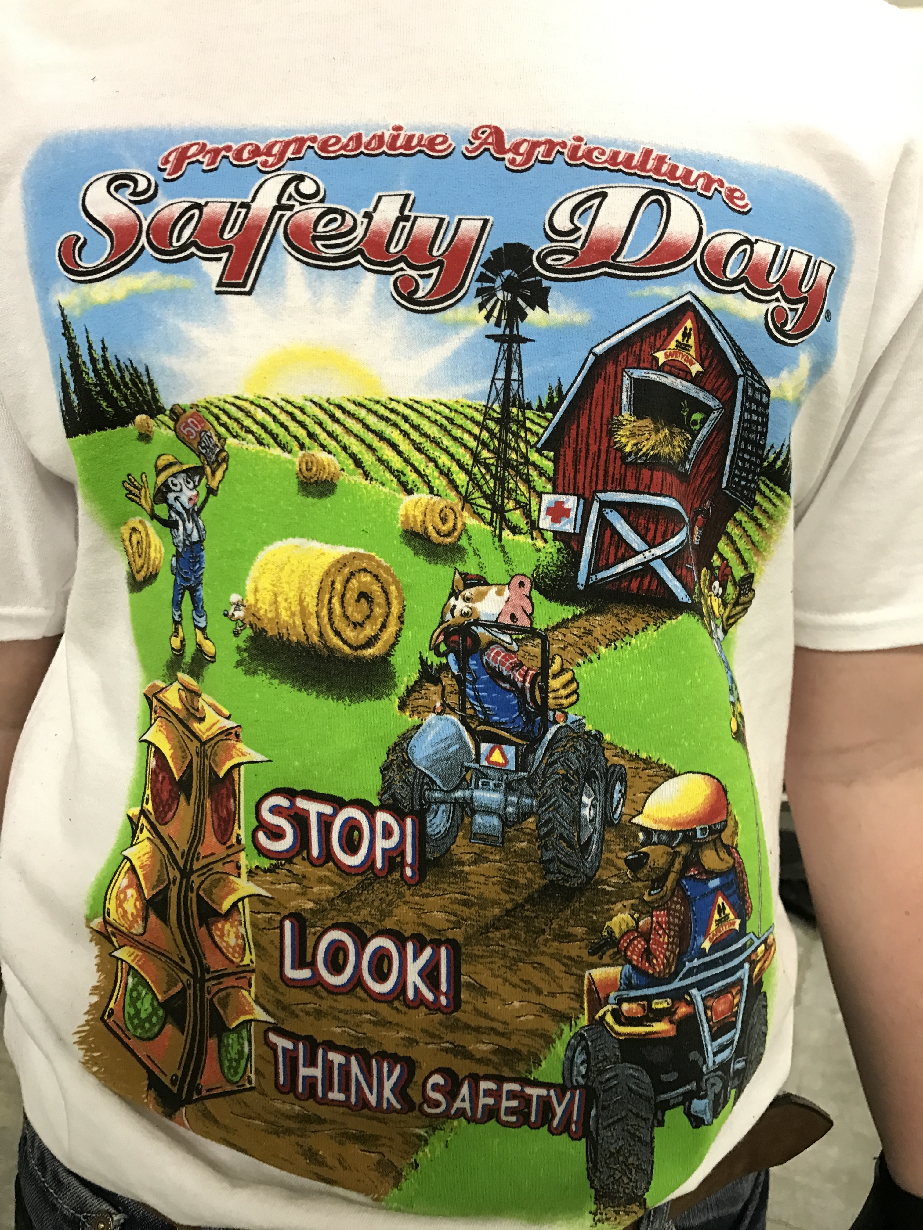 T-shirt logo for Ag Safety Days