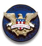 President's Service Pin
