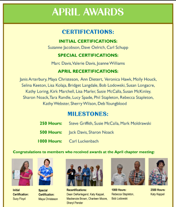 April Awards 2025: Certifications and Milestones
