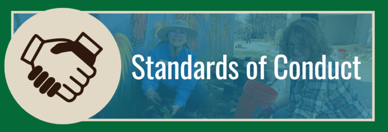 button for stanards of conduct