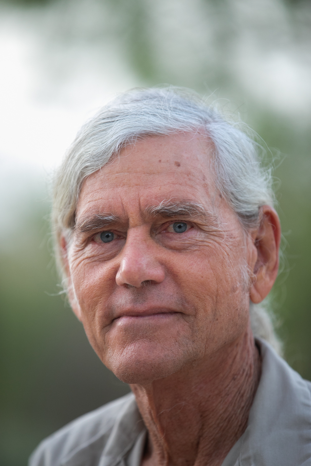 Bill Neiman who teaches how to restore the land with native seed.