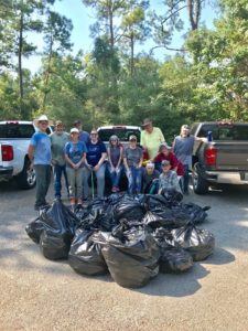 25 Bags of trash picked up