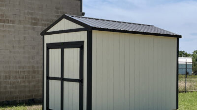 Picture of new storage shed