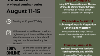 Waterfowl Week August 11-15 Flyer