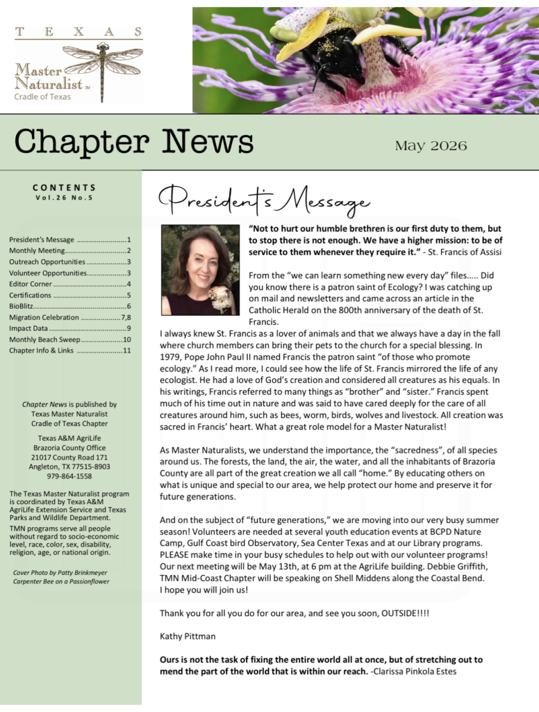 Image of May 2026 Newsletter